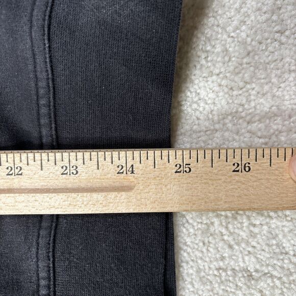 Lululemon All Yours Crew Fleece Pullover Sweater Women's Size Large Black READ - Picture 13 of 15